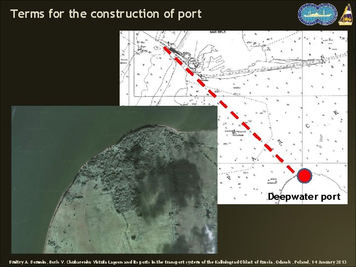 Terms for the construction of port Deepwater port Dmitry A. Domnin, Boris V. Chubarenko