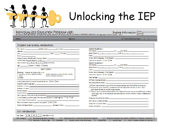 Unlocking the IEP 