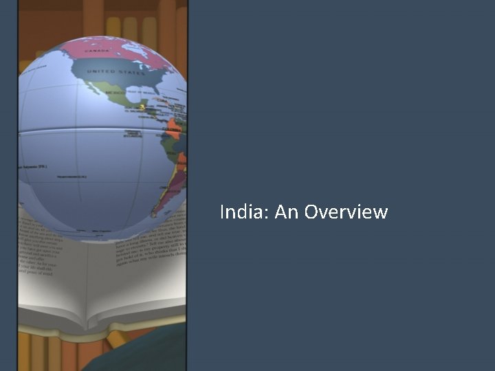 India: An Overview 