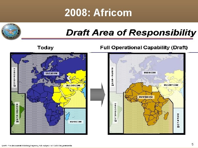 2008: Africom 