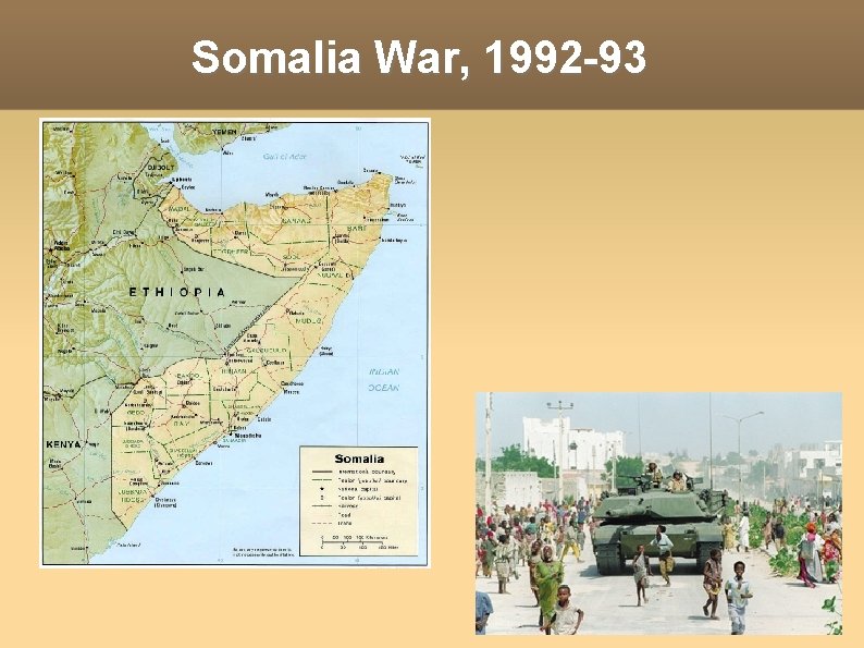 Somalia War, 1992 -93 