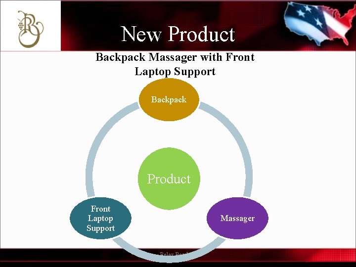 New Product Backpack Massager with Front Laptop Support Backpack Product Front Laptop Support Massager