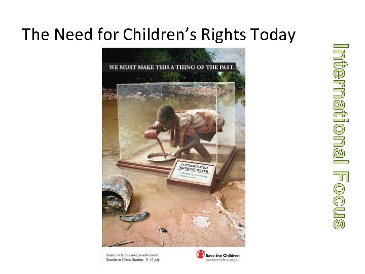 The Need for Children’s Rights Today 