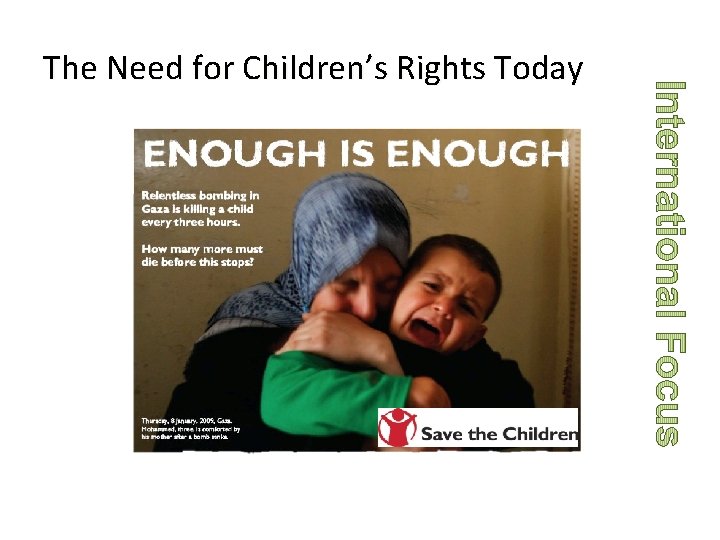 The Need for Children’s Rights Today 