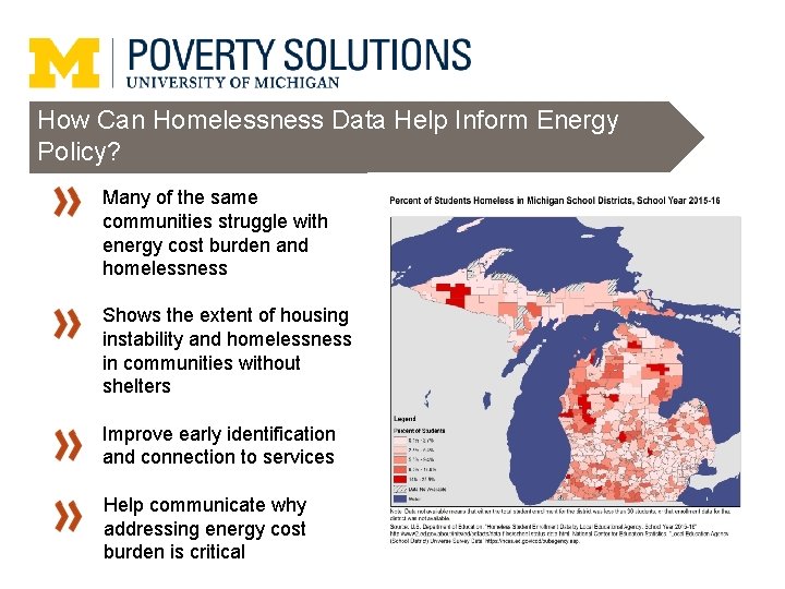 How Can Homelessness Data Help Inform Energy Policy? Many of the same communities struggle