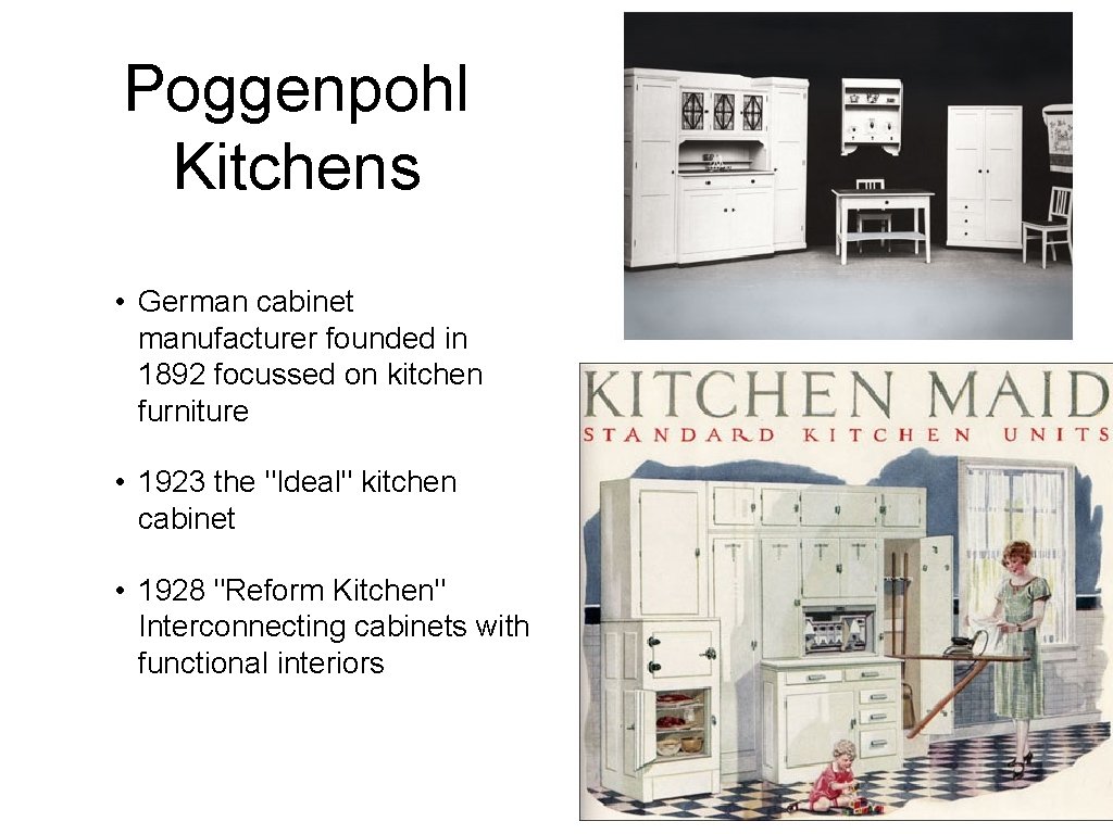 Poggenpohl Kitchens • German cabinet manufacturer founded in 1892 focussed on kitchen furniture •