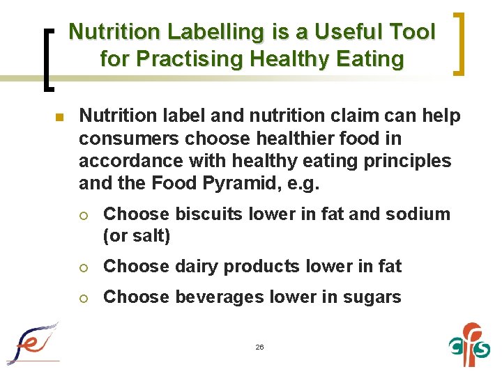 Nutrition Labelling is a Useful Tool for Practising Healthy Eating n Nutrition label and