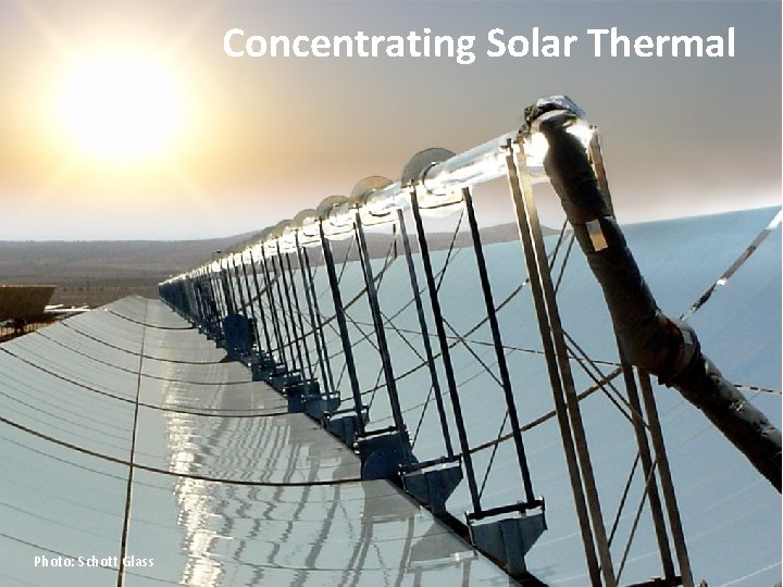 Concentrating Solar Thermal Photo: Schott Glass 46 