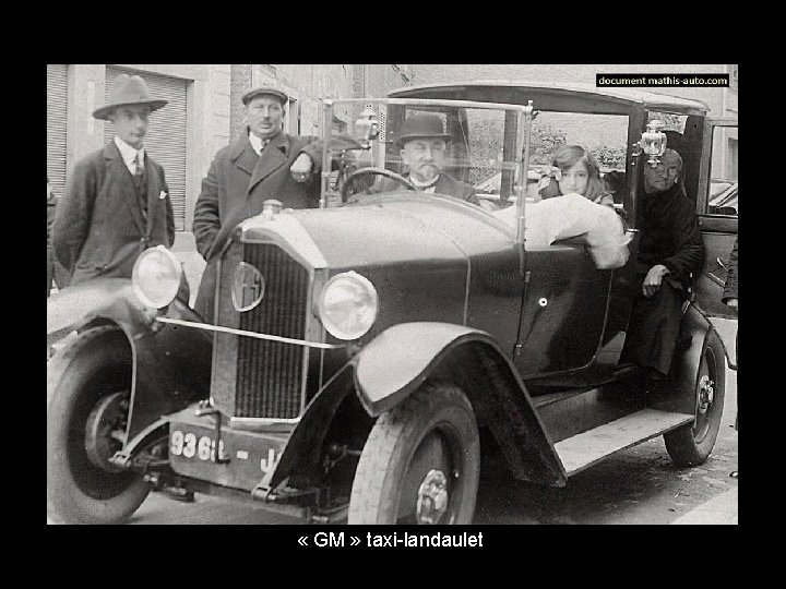  « GM » taxi-landaulet 