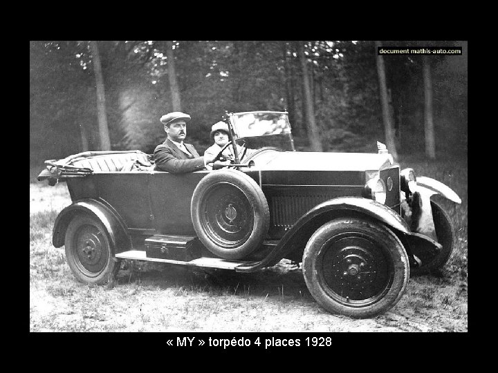  « MY » torpédo 4 places 1928 