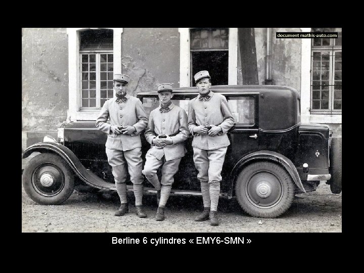 Berline 6 cylindres « EMY 6 -SMN » 