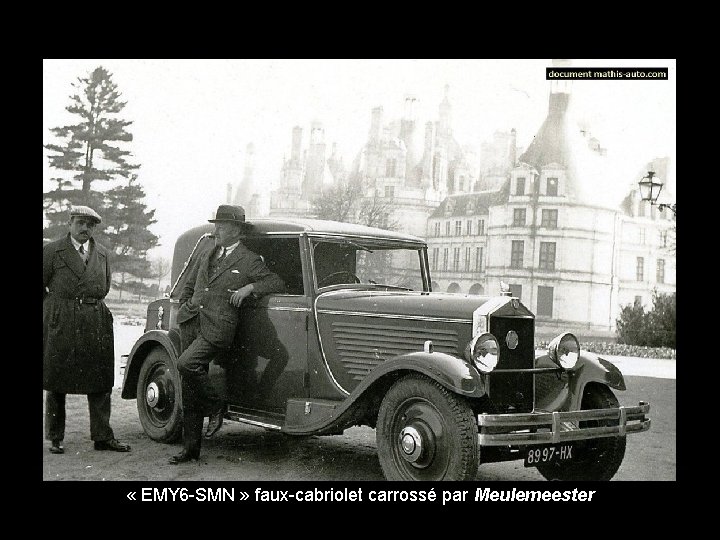  « EMY 6 -SMN » faux-cabriolet carrossé par Meulemeester 