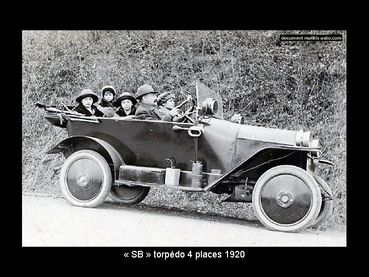  « SB » torpédo 4 places 1920 