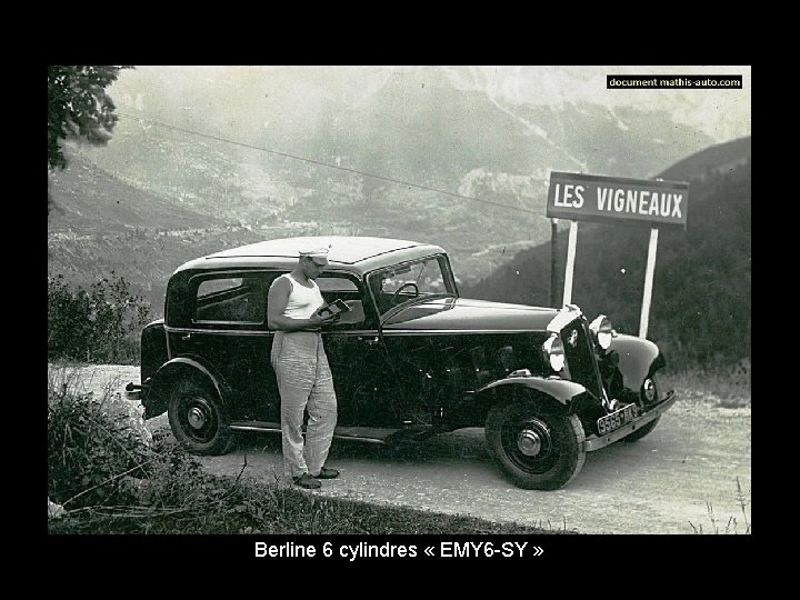 Berline 6 cylindres « EMY 6 -SY » 