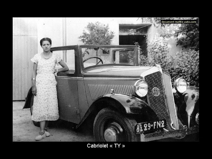 Cabriolet « TY » 