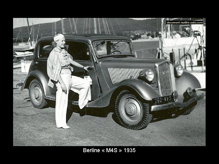 Berline « M 4 S » 1935 