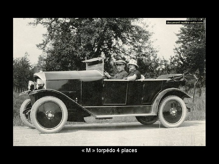  « M » torpédo 4 places 