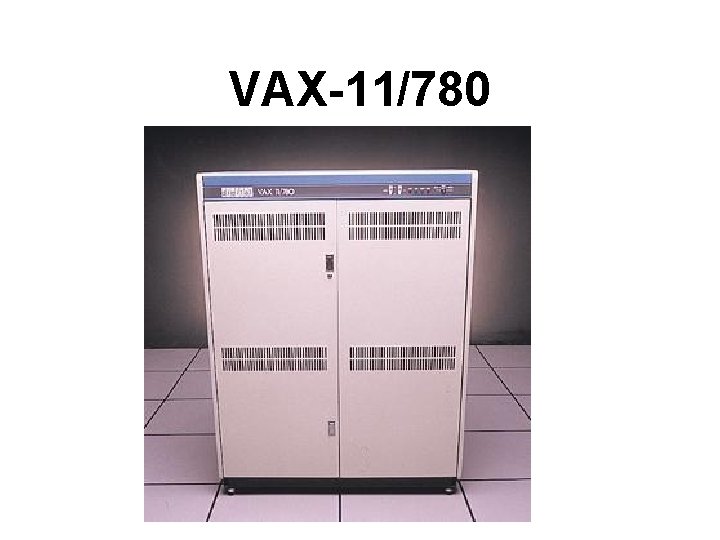 VAX-11/780 VAX-11/780
