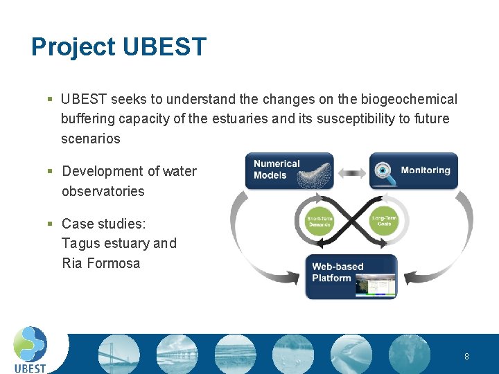 Project UBEST § UBEST seeks to understand the changes on the biogeochemical buffering capacity