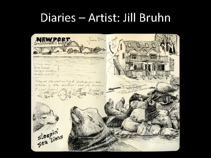 Diaries – Artist: Jill Bruhn 