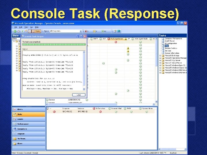 Console Task (Response) 