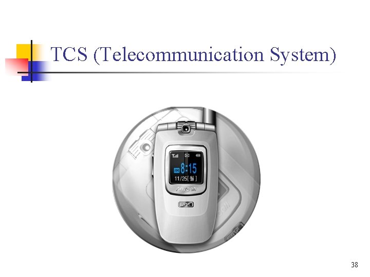 TCS (Telecommunication System) 38 