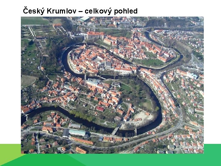 Český Krumlov – celkový pohled 