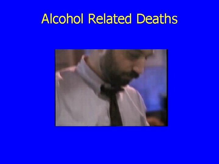Alcohol Related Deaths 