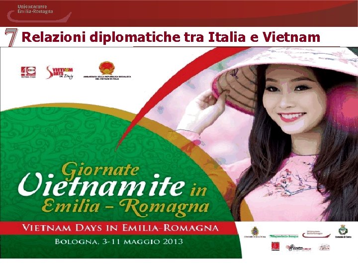 7 Relazioni diplomatiche tra Italia e Vietnam [ 10 ] 
