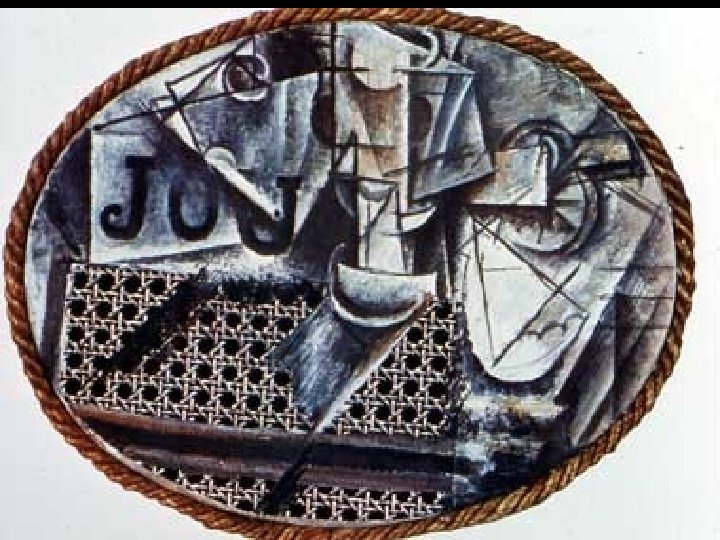 Picasso, Still Life with Chair Caning 