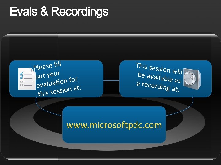ill Please f r out you or f n o i t a evalu