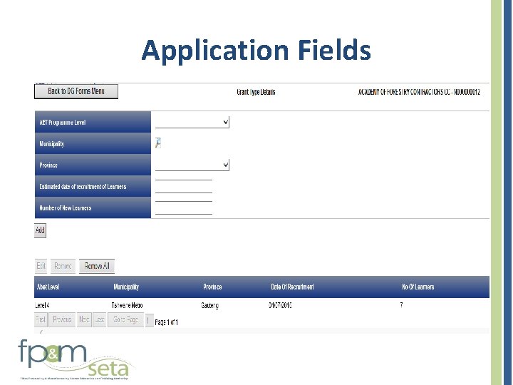 Application Fields 