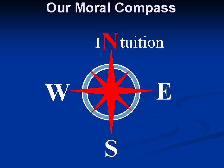 Our Moral Compass I N tuition E W S 