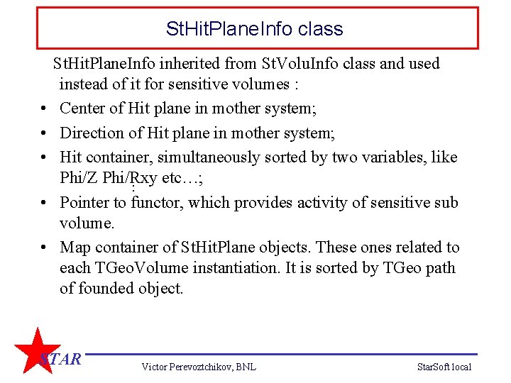 St. Hit. Plane. Info class • • • St. Hit. Plane. Info inherited from