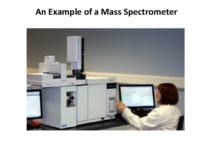 An Example of a Mass Spectrometer 
