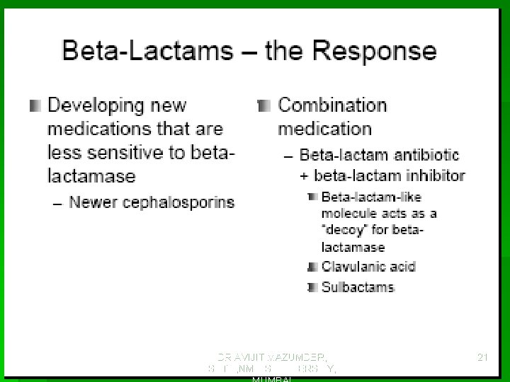 DR AVIJIT MAZUMDER, SPTM, NMIMS UNIVERSITY, 21 