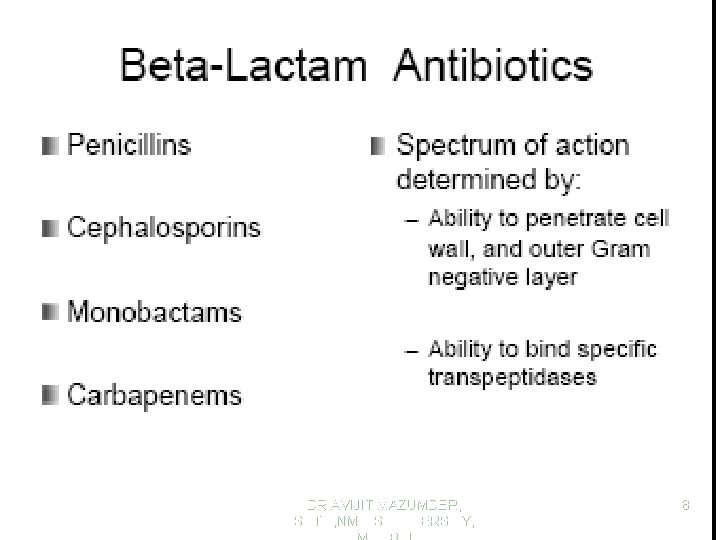 DR AVIJIT MAZUMDER, SPTM, NMIMS UNIVERSITY, 8 