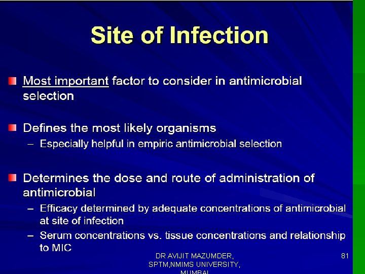 DR AVIJIT MAZUMDER, SPTM, NMIMS UNIVERSITY, 81 