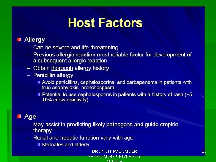 DR AVIJIT MAZUMDER, SPTM, NMIMS UNIVERSITY, 82 