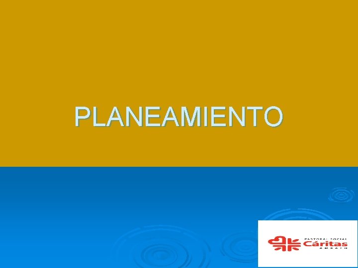 PLANEAMIENTO 