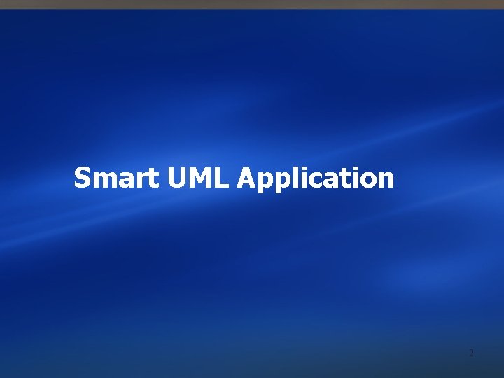 Smart UML Application 2 