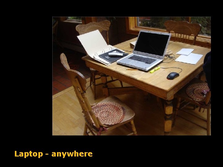 Laptop - anywhere 