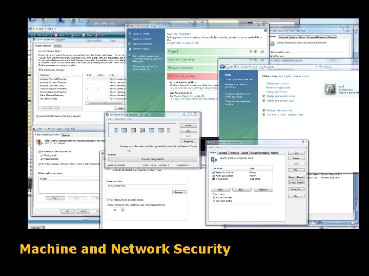 Machine and Network Security 