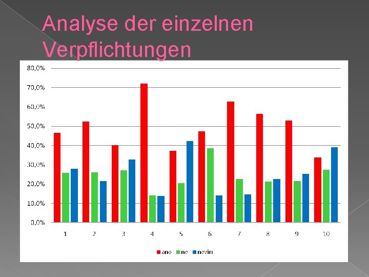 Analyse der einzelnen Verpflichtungen 