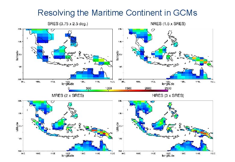 Resolving the Maritime Continent in GCMs 