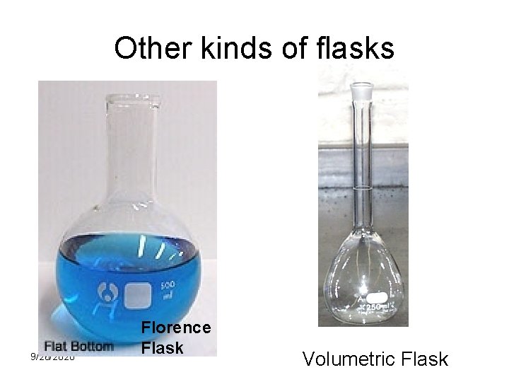 Other kinds of flasks 9/26/2020 Florence Flask Volumetric Flask 