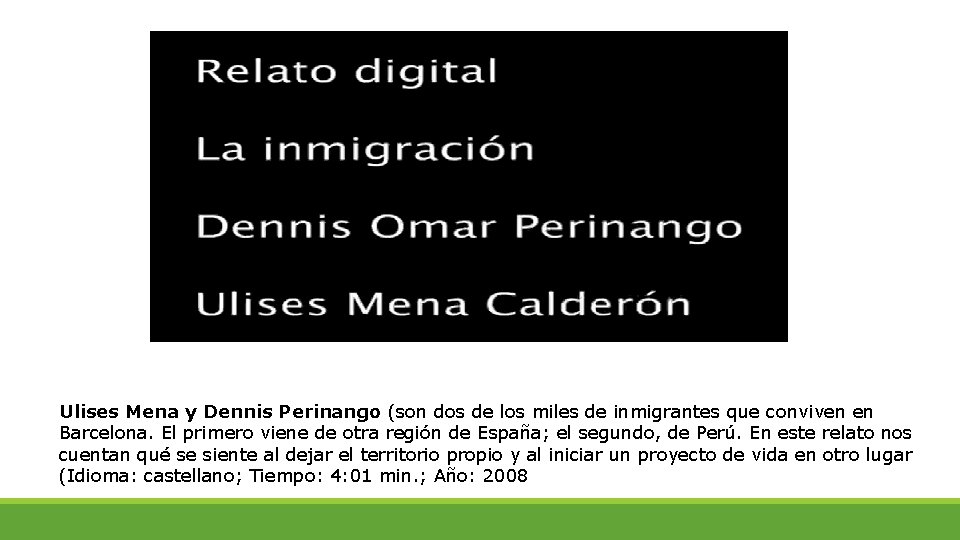 Ulises Mena y Dennis Perinango (son dos de los miles de inmigrantes que conviven