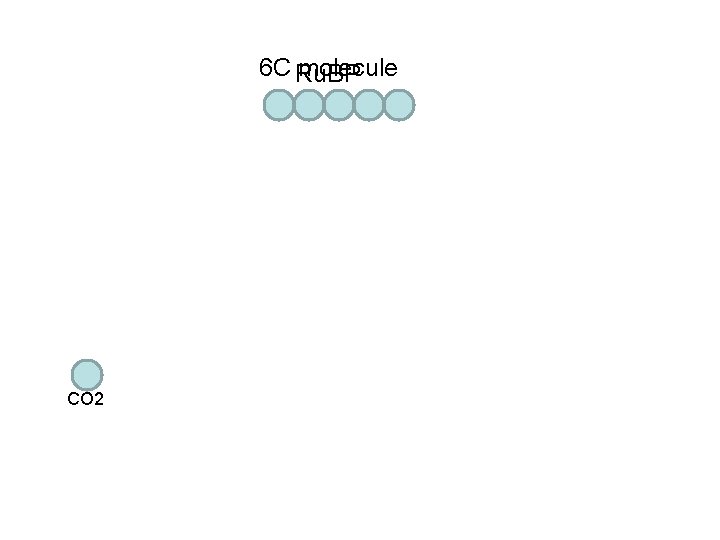 6 C Ru. BP molecule CO 2 