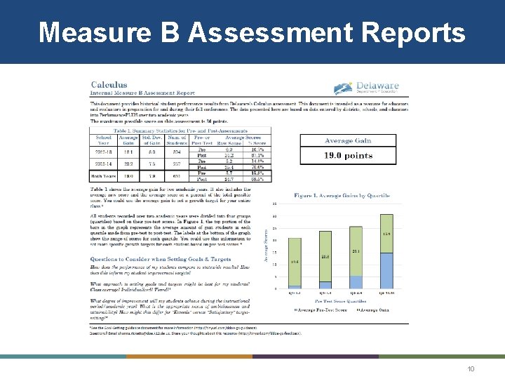 Measure B Assessment Reports 10 