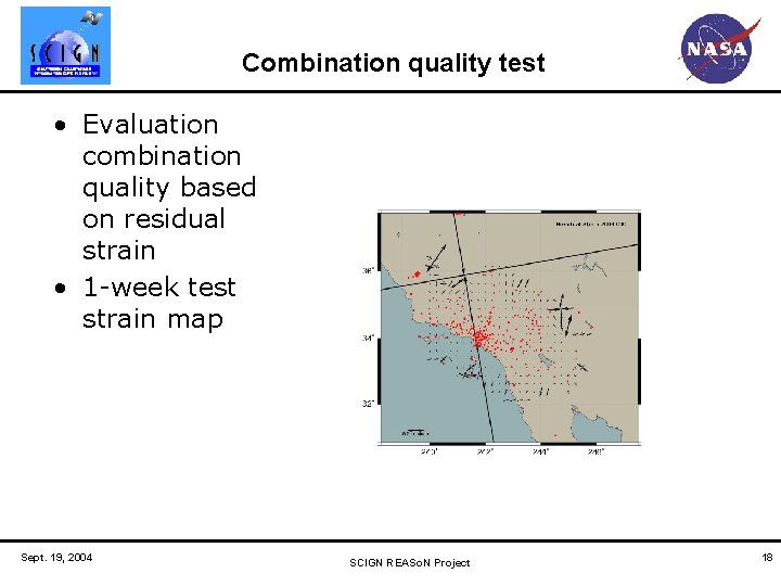 Combination quality test • Evaluation combination quality based on residual strain • 1 -week